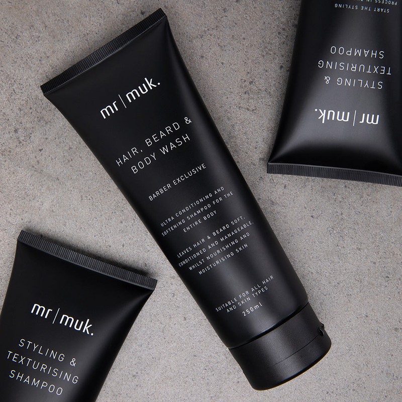 Muk Mr Muk Hair Beard & Body Shampoo 250ml