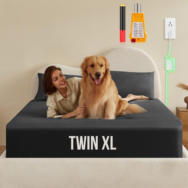 Grounding Sheets, 10% Silver Infused Bed Sheets Grounding Bed Sheets,