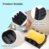 Ygapuzi Silicone Soap Dish with Drain for Shower Slanted Waterfall