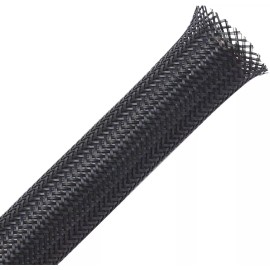 IMC AUDIO 1/2" Expandable Wire Cable Sleeving Sheathing Braided Loom 50 Feet