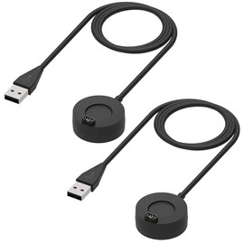 Garmin Charger Charger Cable for Miimall Approach S70/fenix 7/ 7S/7X/Venu2 Plus/Venu2/Venu SQ/Venu Sq Music/Instinct/Instinct2/Instinct2S/Approach S62 Charging Stand Charger (2 Pack)