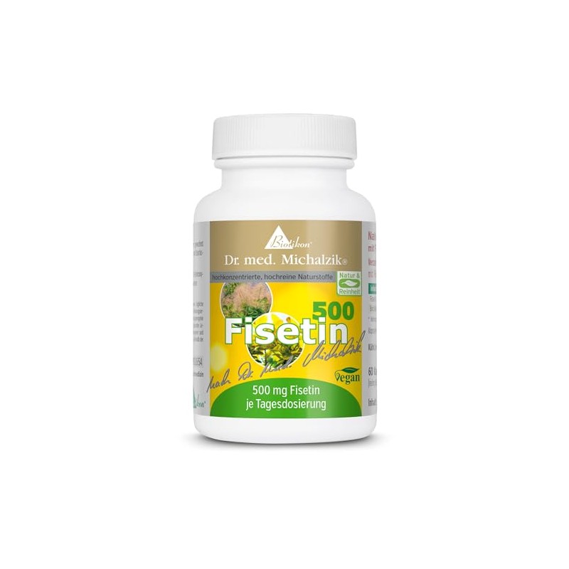 Biotikon Fisetin 500 Dr. Michalzik - per daily recommendation Fisetin