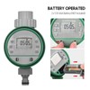 Lepmerk Digital Automatic Watering Timer Programmed Garden Irrigation Timer Battery