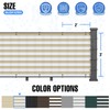 E&K Sunrise 3' x 25' Balcony Privacy Fence Screen Cover