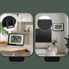 Digital Clock Large Display Blue Backlight Temperature Humidity Function Wall