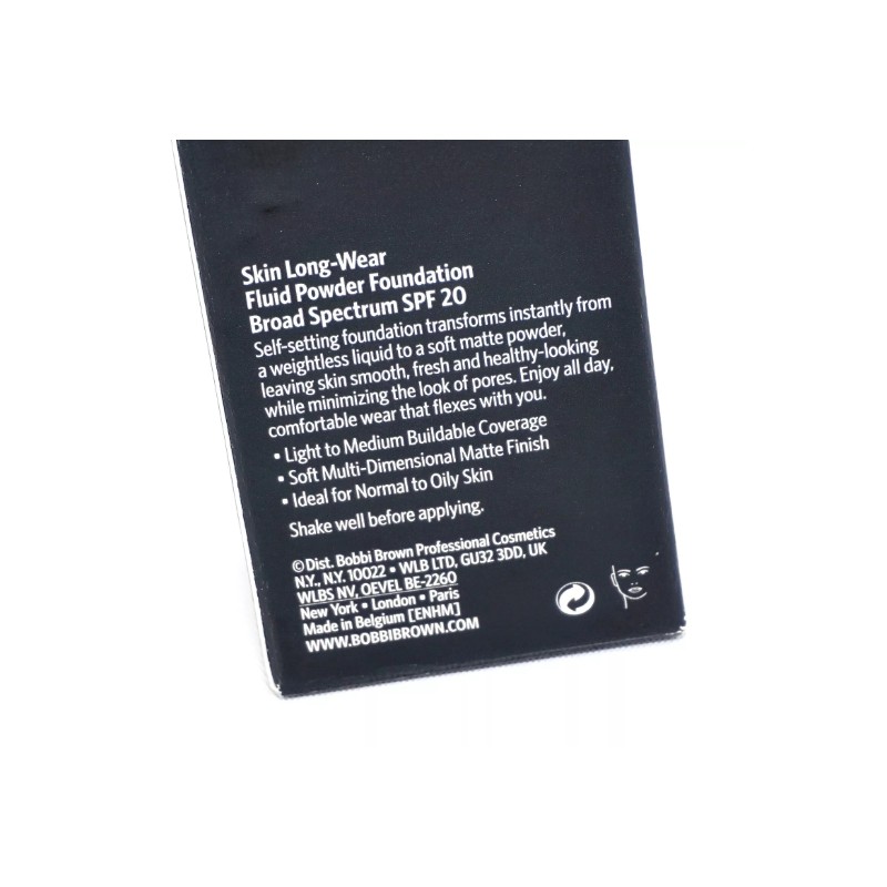 Bobbi Brown Skin Long-Wear Fluid Powder Foundation ~C-024 Ivory~ [BNIB