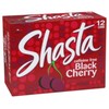 Shasta Black Cherry Soda Cans, 12-Oz, Quantity of 12
