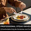 49-Piece Silverware Set with Organizer, Heavy Duty Stainless Steel Flatware