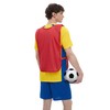 TopTie Pack of 12 Football Vests Scrimmage Vest Training Vests