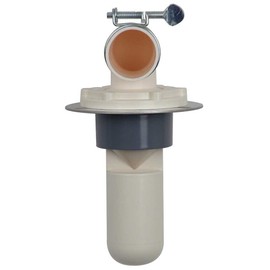 Kakudai Washing Machine Plumbing Trap for Eliminating Disagreeable Odor, Attach Directly to Floor, Convenient for Use, Suitable for Both Nominal 50VP/ VU Pipes