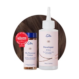 eSalon Permanent Hair Colour Set - 9X Allure Award Winning, 100% Grey Coverage, At-home Hair Colour, 0% Ammonia, Multi-dimensional Hair Dye, Professional-grade Hair Colour