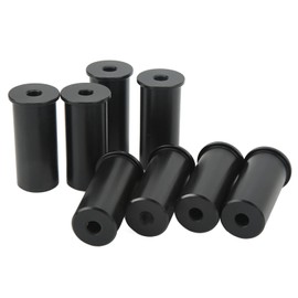 8PCS Door Bushings 1000 5 700 4 Black Impact Resistant Replacement For Pioneer 4‑Door