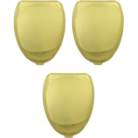 Stephanie Imports - Juego de 3 espejos compactos de doble cara (dorado, arco ovalado)