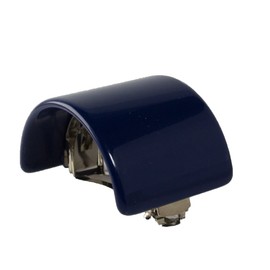 1 x Plait Holder 5.6 x 4 cm in Navy Blue - Made in Germany WeLoveBeads