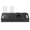 Universal 4 Holes Soda Bottle Drain Drying Rack Dish Drainer