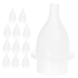 Kisangel 12pcs Nose Sucker Tips Kit Ear for Newborns Toddlers Nasal Device Backflow for Travel