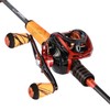 One Bass Fishing Rod and Reel Combo, Medium Fast Baitcasting