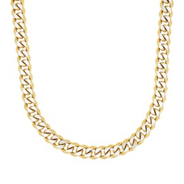 s.Oliver 2036865 Men's Stainless Steel Necklace 50 cm Bi-Colour Comes in Jewellery Gift Box, Stainless Steel Gold, None