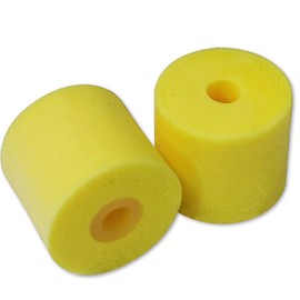 Miayaya Earbuds Eartips for Shure SSE110 SE112 SE115 SE210 SE215 SE310 SE315 SE420 SE425 SE530 SE535 SE846 E3C E4C E5C i3C in-Ear Earphones Headsets Replacement Yellow Memory Foam Ear Tips Buds 8PCS