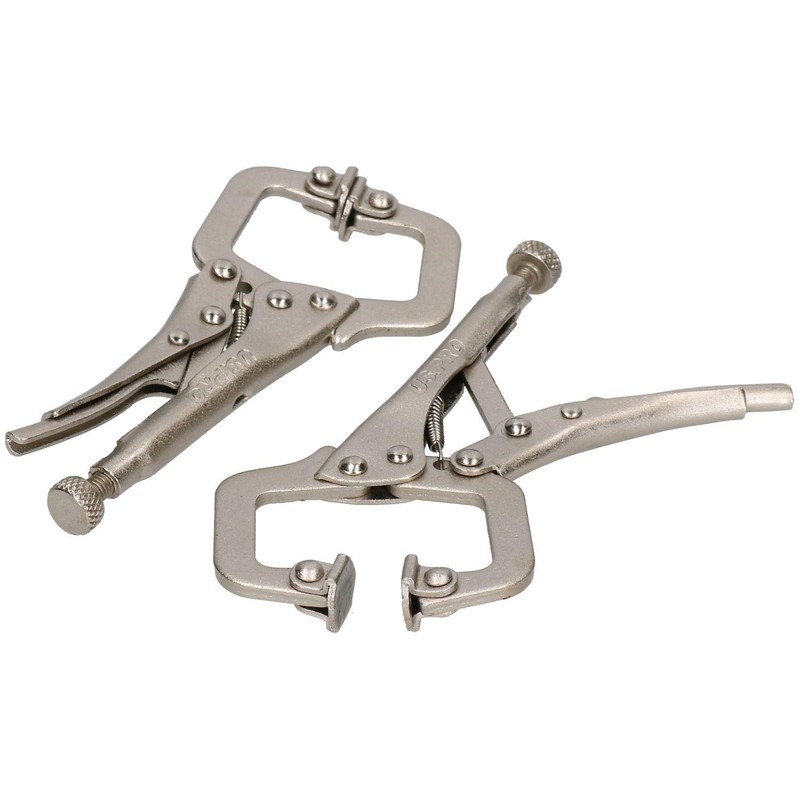5” Mini Locking C Clamps Adjustable Fastener Welding Clamp Mole