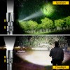 WholeFire 90000000Lumen Super Bright LED Tactical Flashlight Rechargeable LED Work