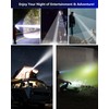 Headlamp Rechargeable -120000LM Super Bright HeadLamp, 3Modes 40H Runtime LED