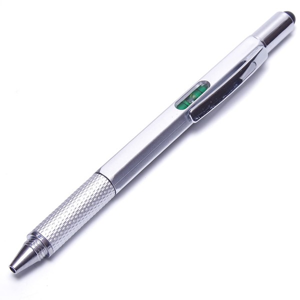 Goods Land GD-6IN1PEN-SV 6 in 1 Multi-functional Ballpoint Pen Driver