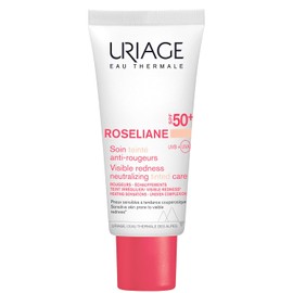 Uriage Rosliane CC SPF50 - Crema con Color Anti-Rojeces - Proteccin Solar UVAUVB - Hidratante y Calmante - Tono Claro - No Comedognica - 40ml         