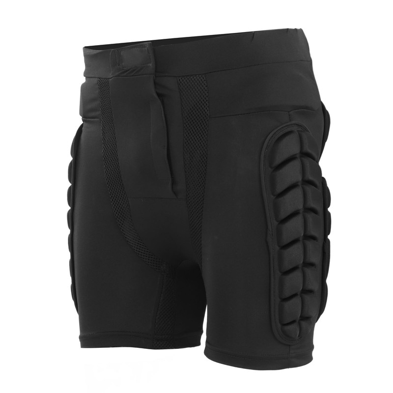 Hip Pad Protector Cotton Polyester EVA Adjustable Sports Padded Shorts