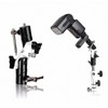Camera Fill Light Tripod Ball Head Metal Universal Flash Light