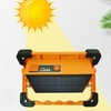 LED Portable Solar Lamp Fast Charging Rechargeable Light with Rotatable