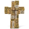 Lighthouse Christian Products Strength in God Scripture Stones Hammered Copper