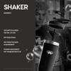 Mammut Nutrition Reforce Stainless Steel Protein Shaker, Matte Black with