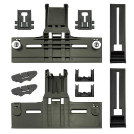 Upgraded W10350376 W10350374 Dishwasher Top Rack Parts for Kenmore/Kitchenaid Dishwasher Parts Upper Rack, W10195840 W10712394 Dishwasher Rack Parts for Whirlpool Dishwasher Top Rack Parts(10 Packs)