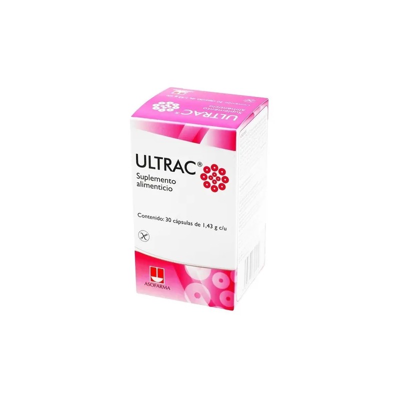 Ultrac 1.43 Gr Caja 30 Capsulas