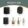 getfay 7 PCS Air Conditioning Valve Core Kit, Air Conditioning