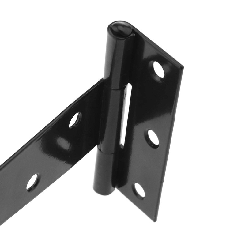 YINETTECH T-Strap T-Strap 5" Heavy Duty Shed Hinge Set for