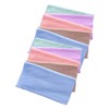 FOMIYES Coral Fleece Facial Makeup Remover Cloths 10pcs Soft Microfiber