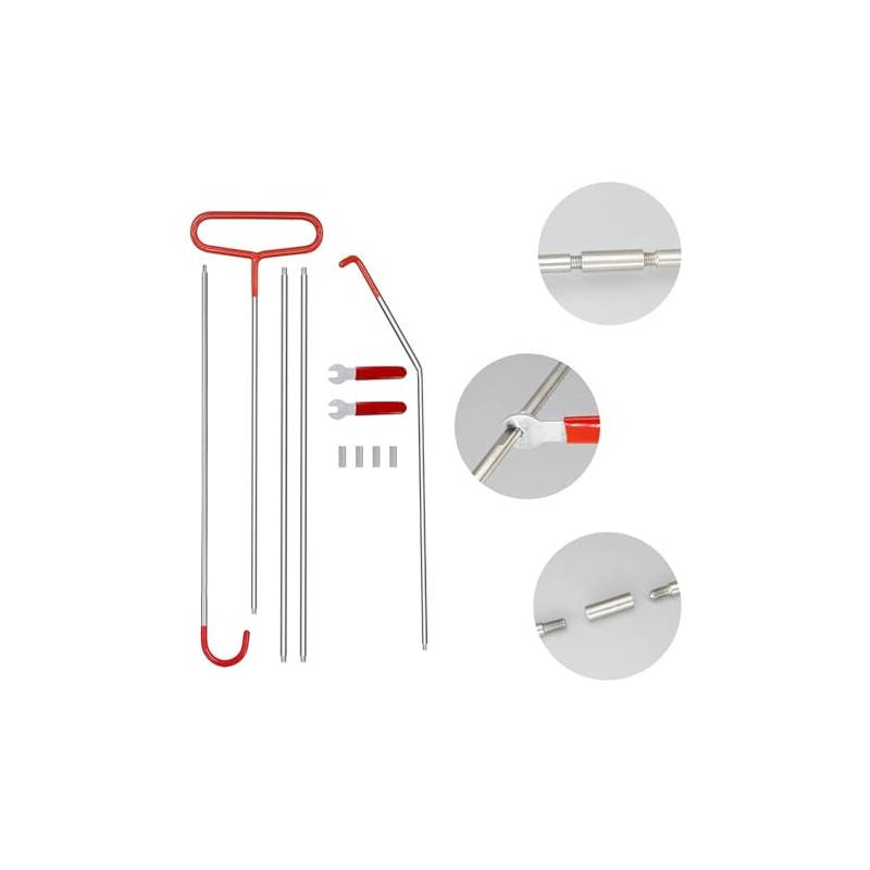 LYINGUO 67" Long Reach Tool,Pull Hook J-Hook Kit