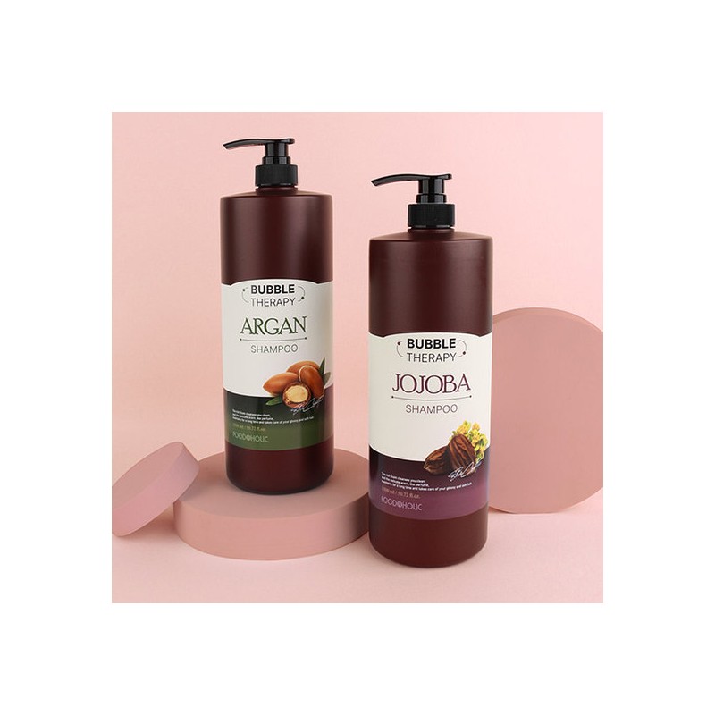 Food Aholic Bubble Therapy Argan Shampoo 1500ml/Large Size / 푸드어홀릭