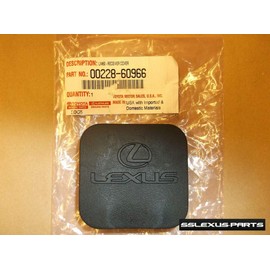 OEM 2" Tow Hitch RUBBER COVER PLUG 00228-60966 - Lexus LX470 LX570 (1998-2018)