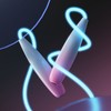 Luminous Skipping Rope Streamlined Design Cool Beautiful Glowing Jump Rope