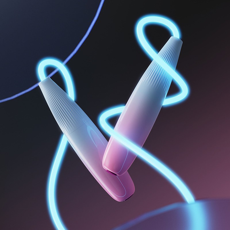 Luminous Skipping Rope Streamlined Design Cool Beautiful Glowing Jump Rope
