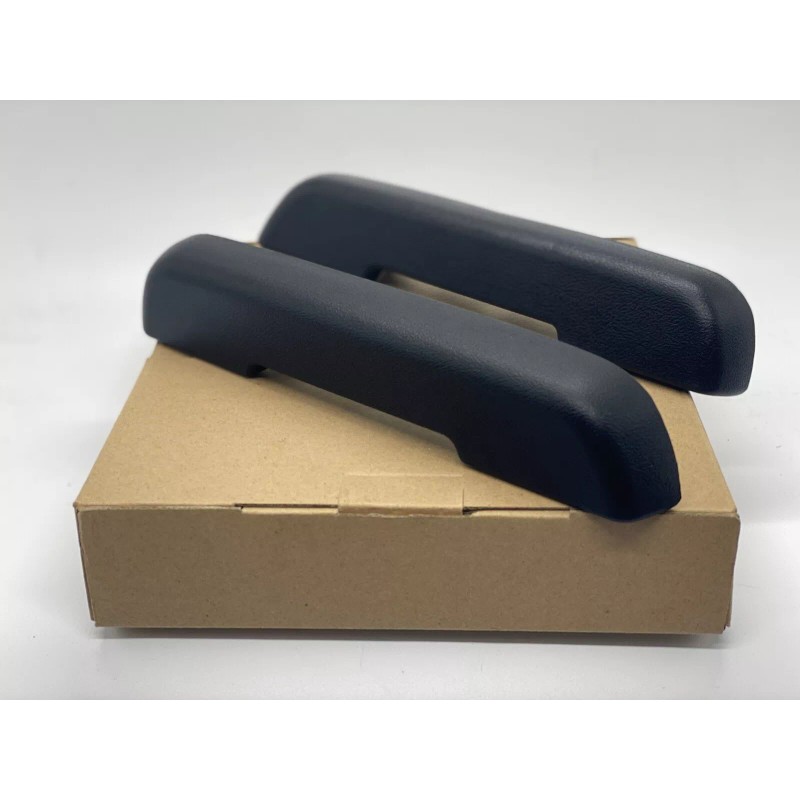 KK 1968 1969 1970 1971 1972 CHEVELLE ARMREST PADS BLACK