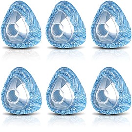 6 Paquetes Revestimientos de Máscara para Cojines de Cara Completa Cubierta Facial de Máscara Suave Reutilizable Reduce el Enrojecimiento Facial y el 