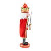 Clever Creations Blue Drummer 14 Inch Traditional Wooden Nutcracker, Festive