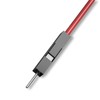 Goupchn Alligator Clips to Breadboard Male Jumper Wires Soft Flexible