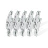 Aba Group Mini Buffer Flamingo 10pc 100/180, Crescent, Half-Moon, Polishing