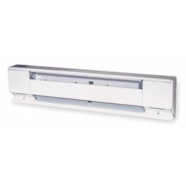Dayton Electric Baseboard Heater, Residential, 120VAC, Amps AC 6.3, 1 Phase, BtuH 2560