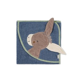 Sterntaler Emmilius Hooded Bath Towel 80 x 80 cm with Ears